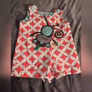 Mud Pie Monkey Shortie